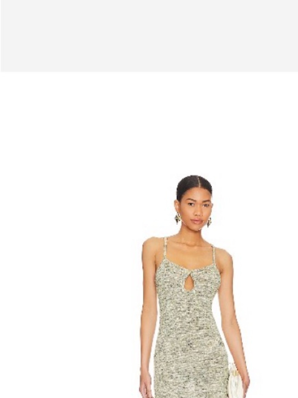 bec + bridge Textured Knit Top in Sage Green